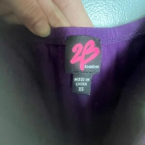 Bebe Purple Intimate Sleepwear with Luxurious Comfort